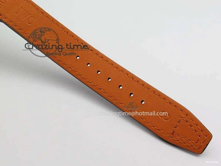 MIROTIME 0218 GoodFit Big Pilot Real PR IW500912 ZF Best Edition Black Dial On Black Leather Strap A 7287